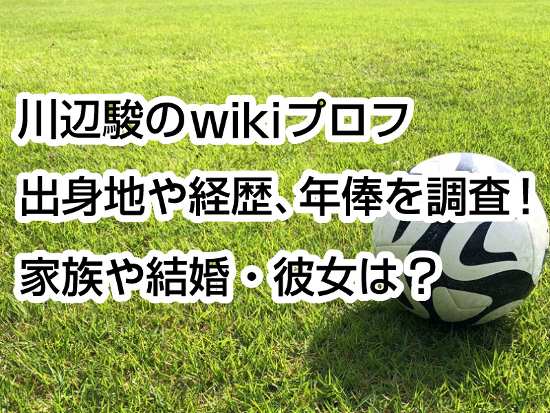 川辺駿のwikiプロフ｜出身地や経歴、年俸を調査！家族や結婚・彼女は？